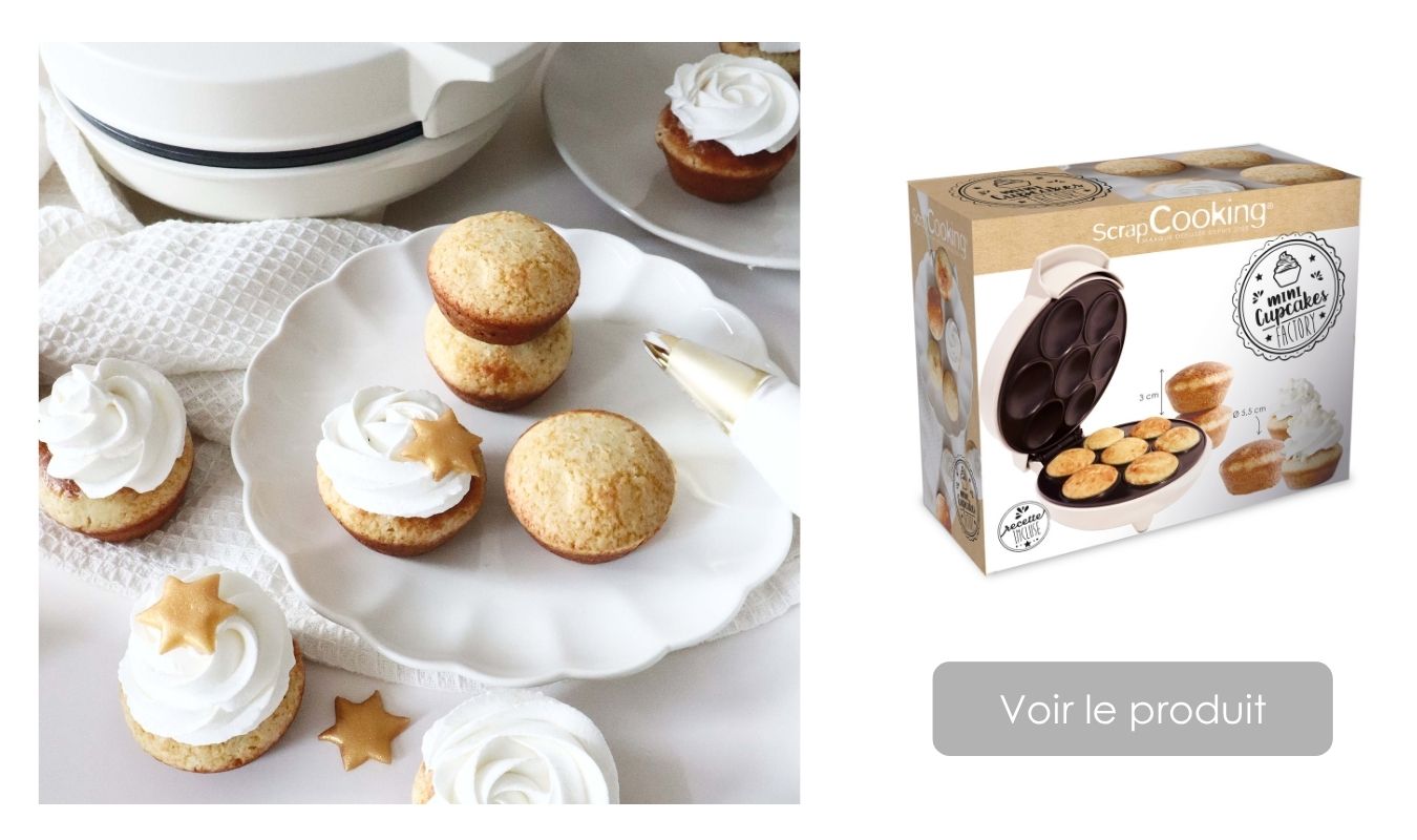 Recette des muffins moelleux à la machine cucpake - ScrapCooking